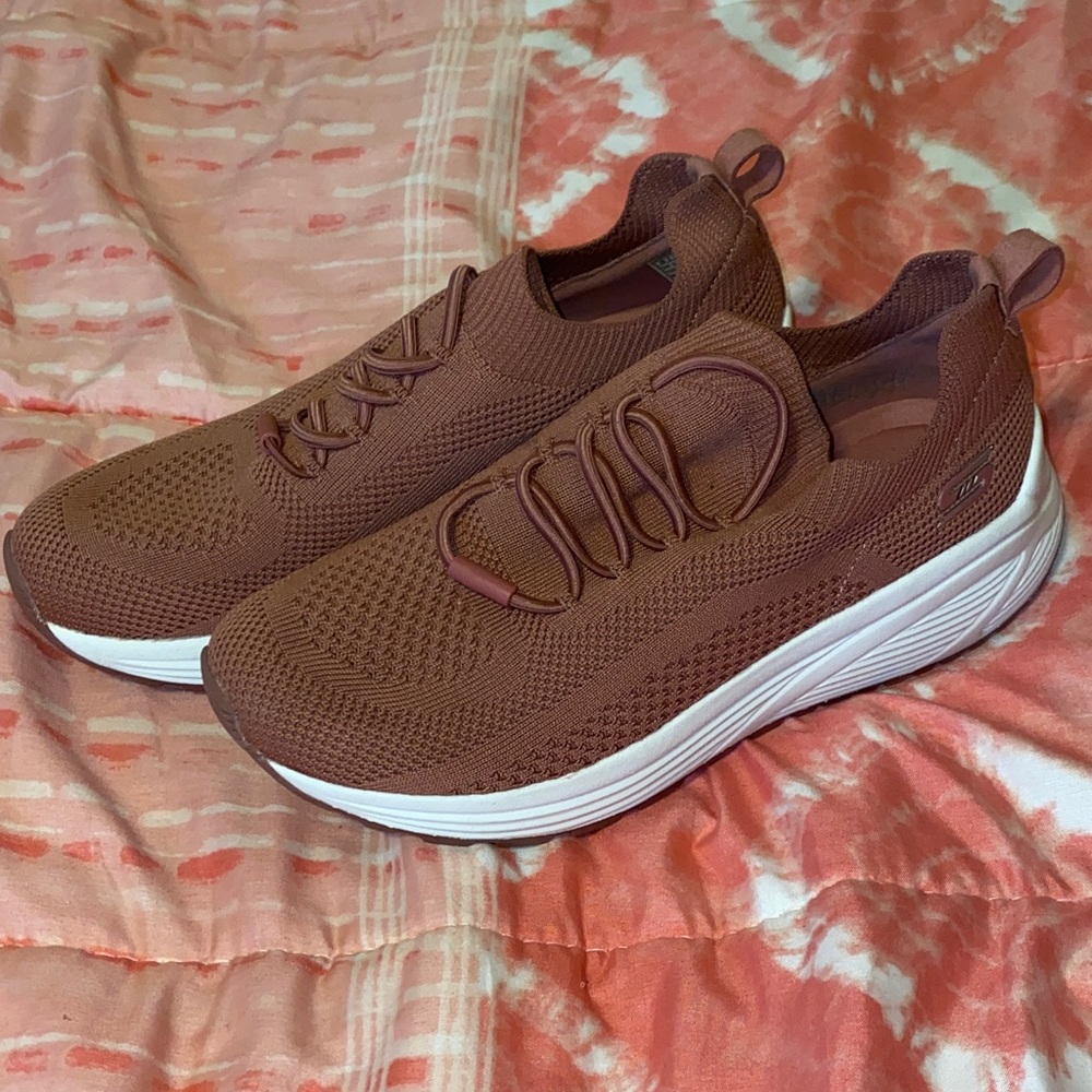 Pink Slip-On Skechers